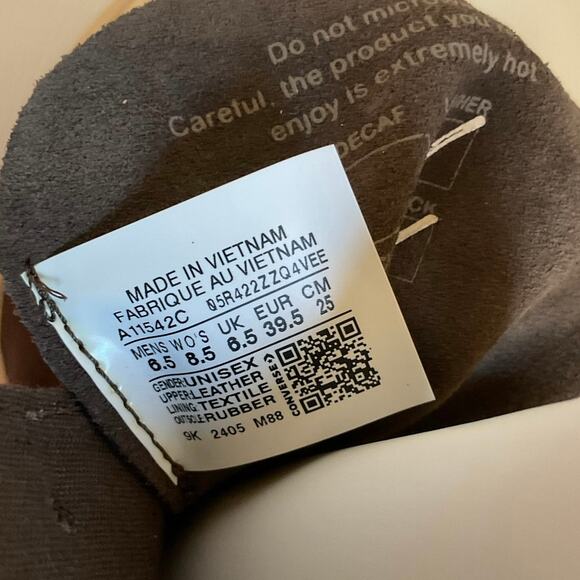 Converse Platform Heel Boots Brown Women’s 8.5 Chunky Heel Retro Style - Picture 8 of 11